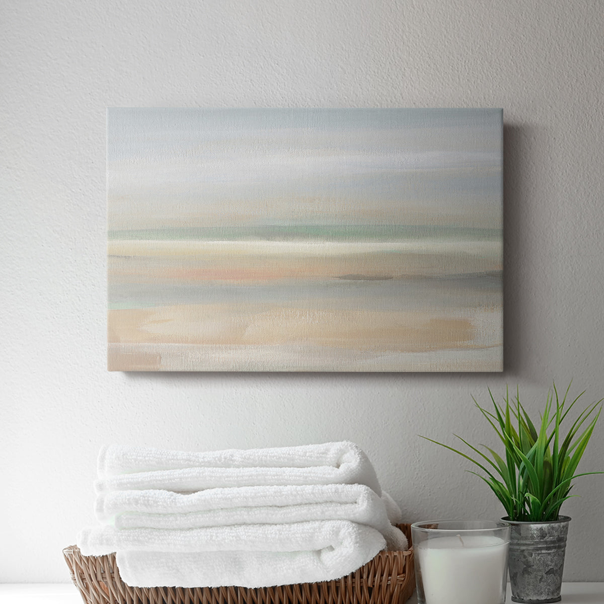 Soft Far Field - Canvas Art Print