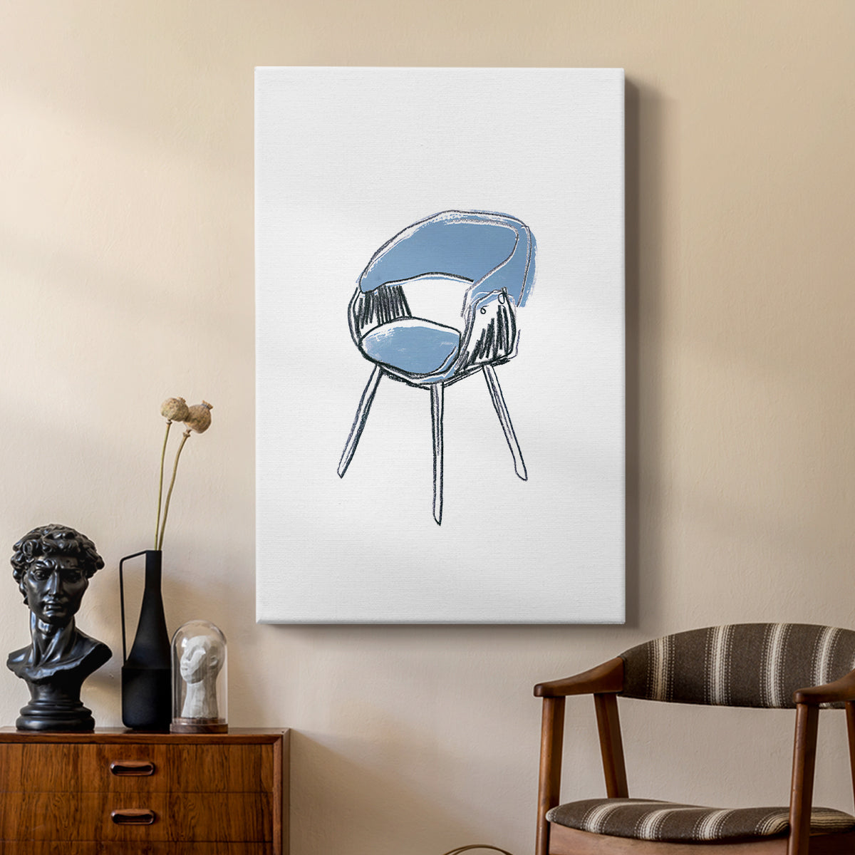 Take a Seat I - Canvas Art Print