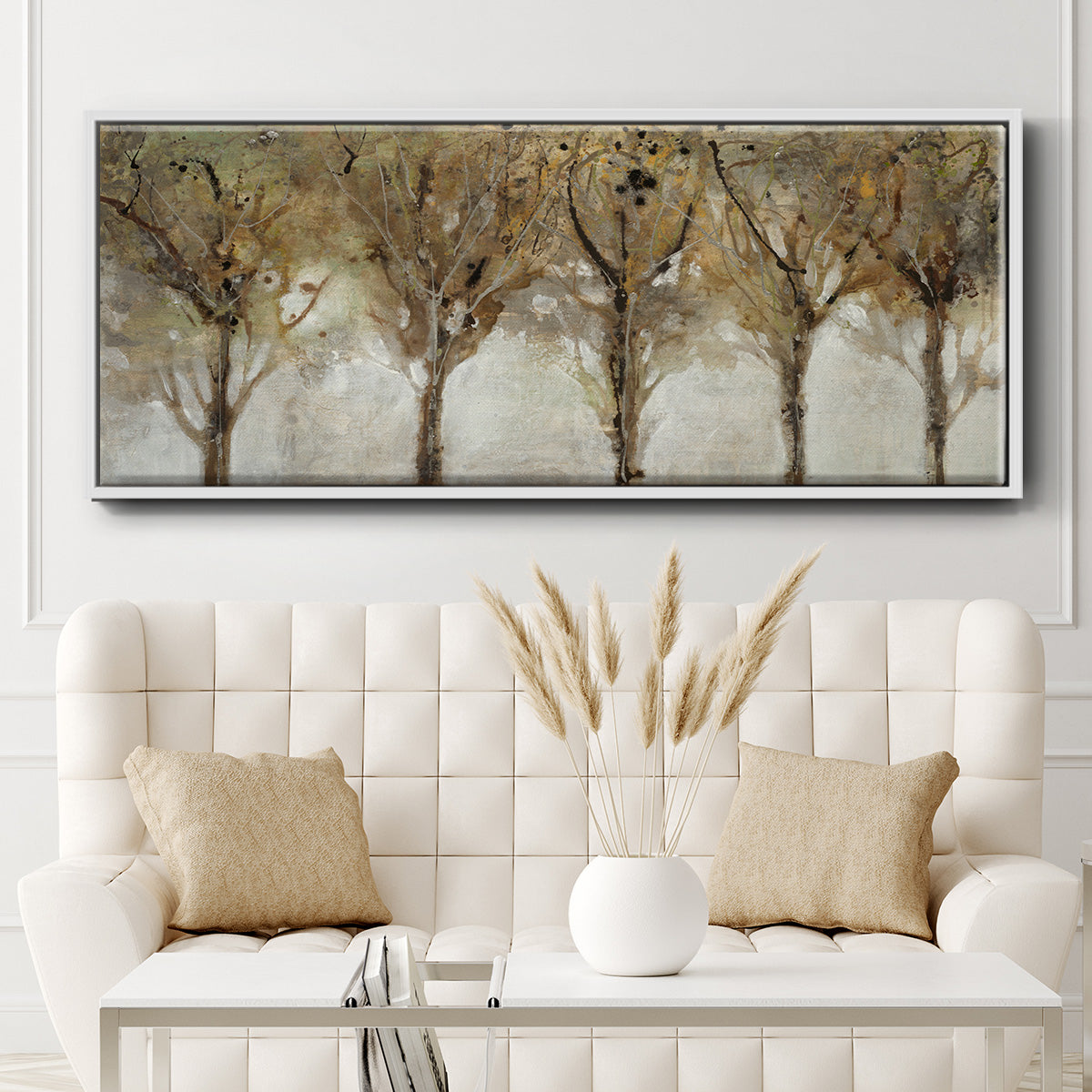 Seeing the Light - Floater Framed Canvas Print