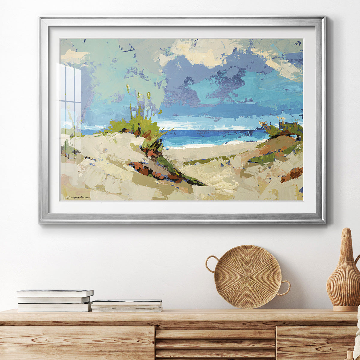 Dunes II Premium Framed Print - Ready to Hang