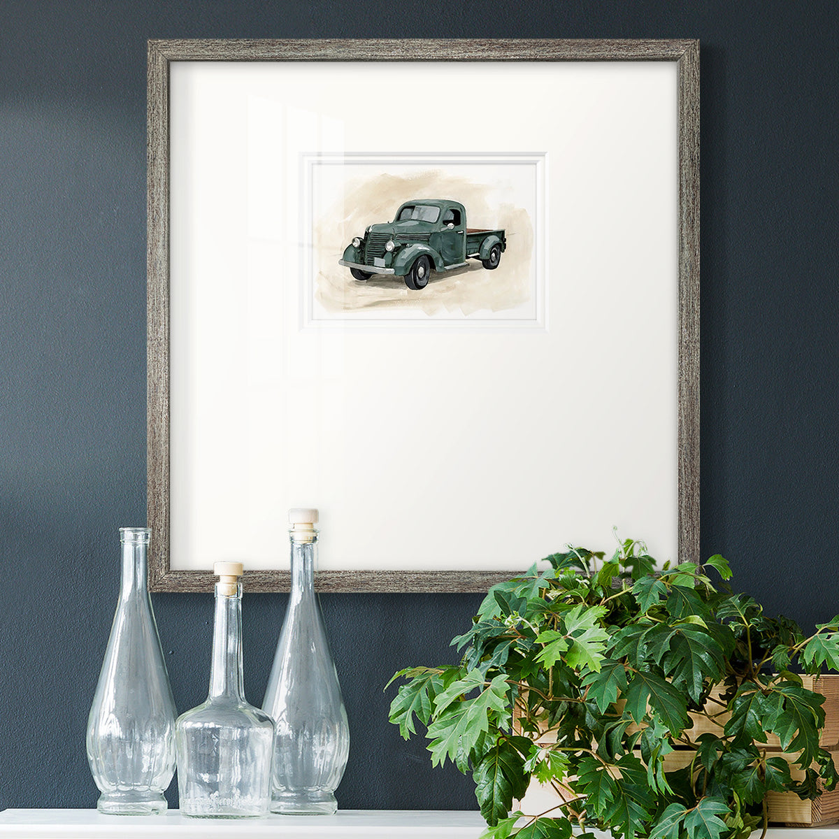 Pickup II Premium Framed Print Double Matboard