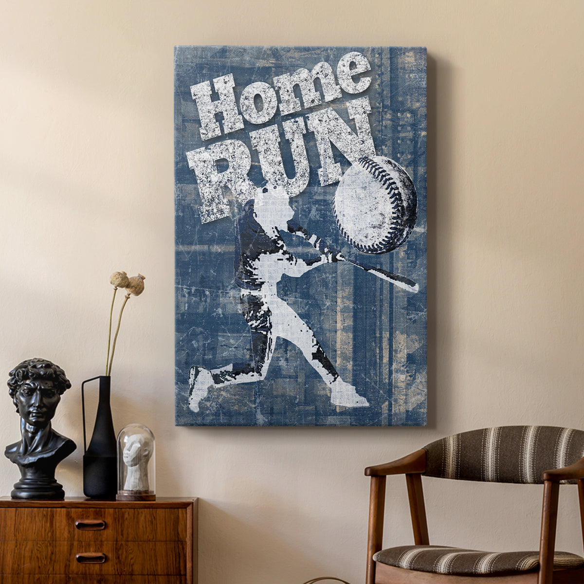 Home Run Hitter - Canvas Art Print