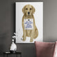 Love and Golden Retriever Premium Gallery Wrapped Canvas - Ready to Hang