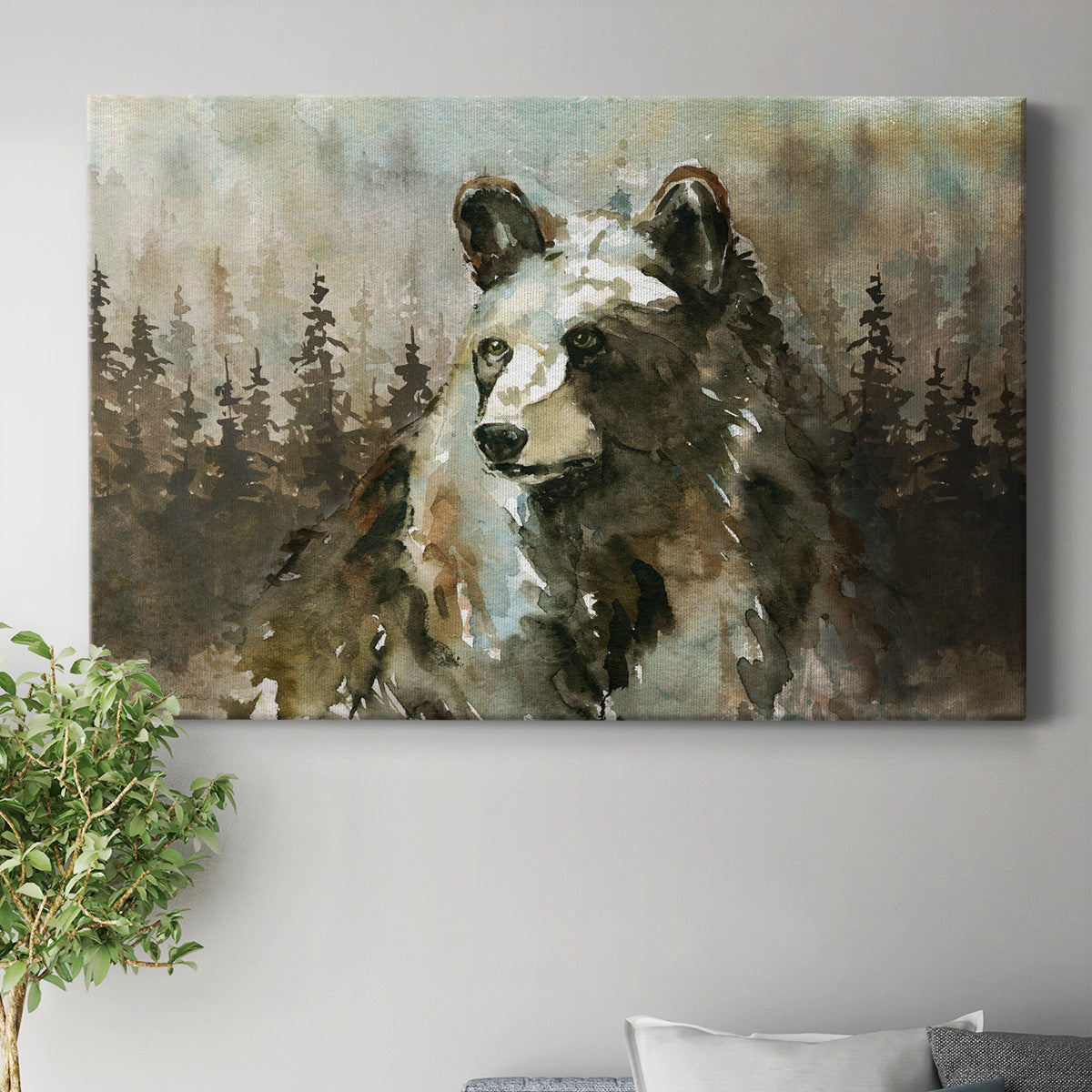 Lodge Twilight II - Canvas Art Print