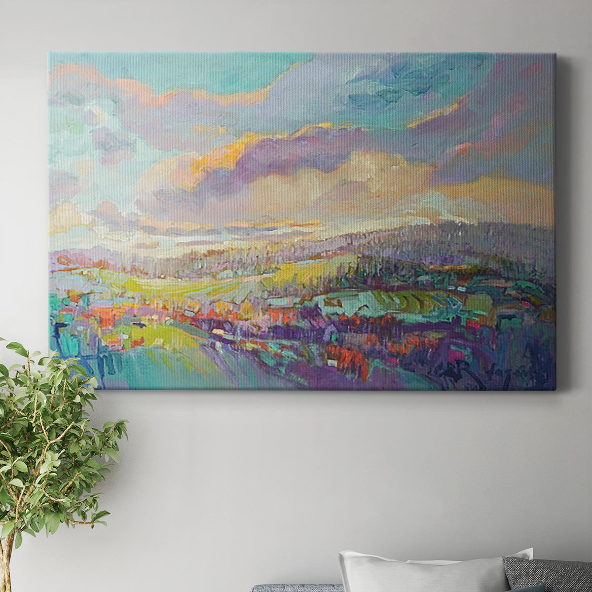 Land of Milk and Honey Premium Gallery Wrapped Canvas - Ready to Hang