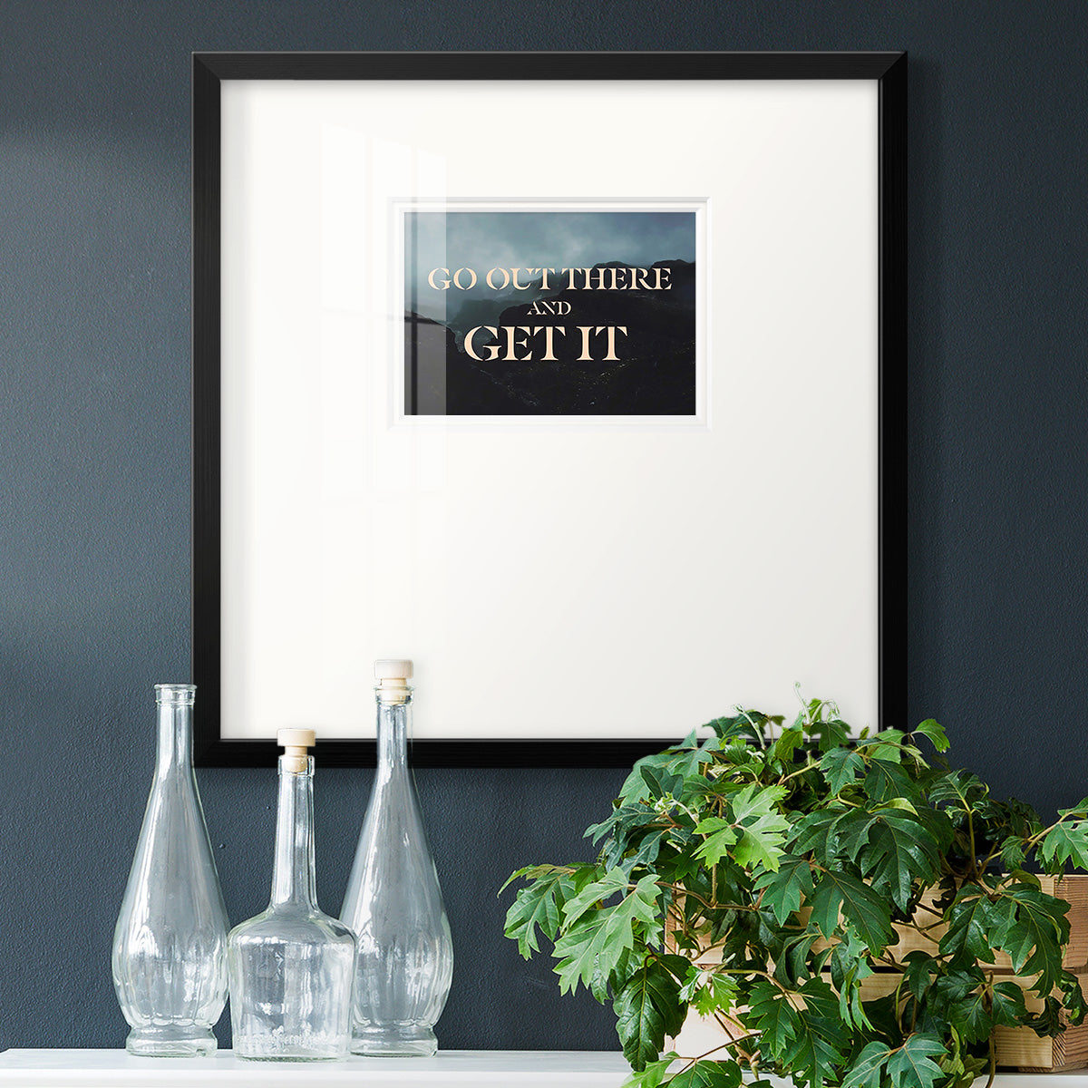 BroInspo V Premium Framed Print Double Matboard