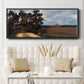 The Road and the House - Floater Framed Canvas Print