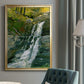 Kent Falls - Modern Framed Canvas Print