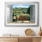 Tuscan White and Poppies Premium Framed Print - Ready to Hang