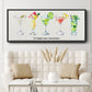 Happy Hour Cocktails - Floater Framed Canvas Print