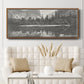 Mirror Lake, Yosemite Valley - Floater Framed Canvas Print