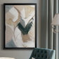 Marble Lines II - Modern Framed Canvas Print