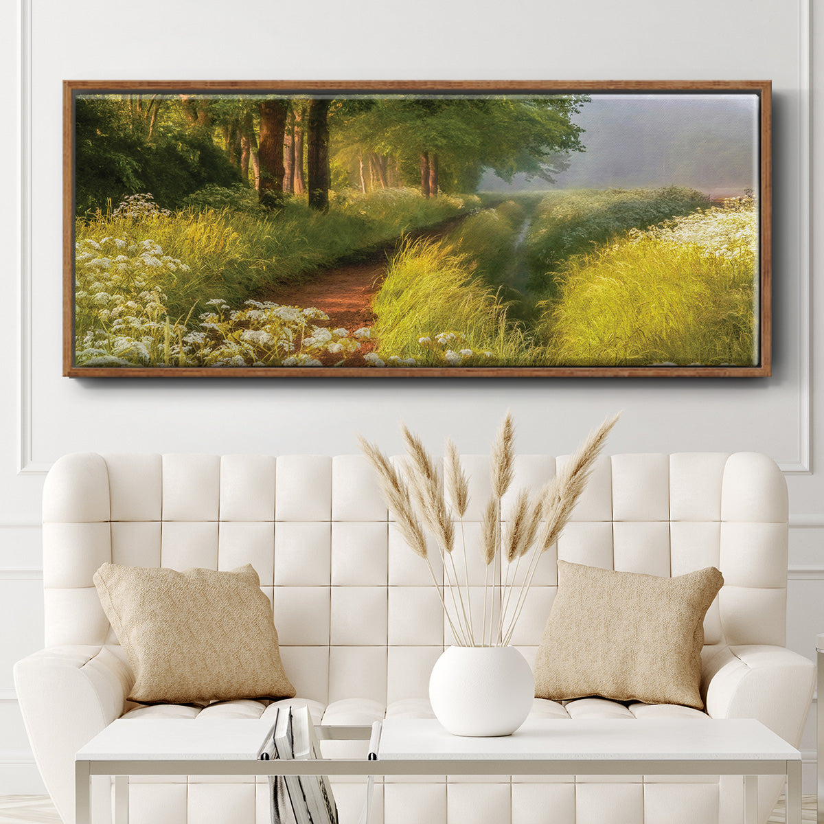 Spring in Holland - Floater Framed Canvas Print