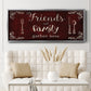 Friends and Family - Floater Framed Canvas Print