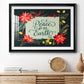 Bright Christmas Night  II - Modern Framed Art Print