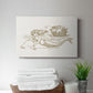 Sunning Mermaid II - Canvas Art Print