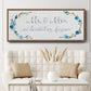 Forever - Floater Framed Canvas Print