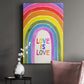 Love Loudly Collection B Premium Gallery Wrapped Canvas - Ready to Hang