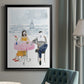 Paris in Love II - Modern Framed Canvas Print