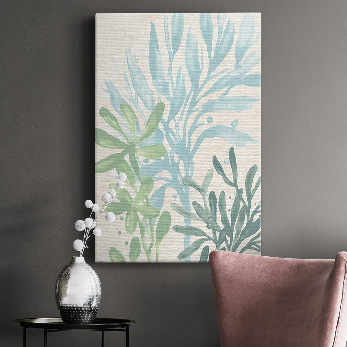 Swaying Seagrass II Premium Gallery Wrapped Canvas - Ready to Hang