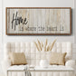 Home - Floater Framed Canvas Print