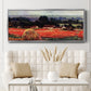 The Poppy Blumenfeld (The Barn) - Floater Framed Canvas Print