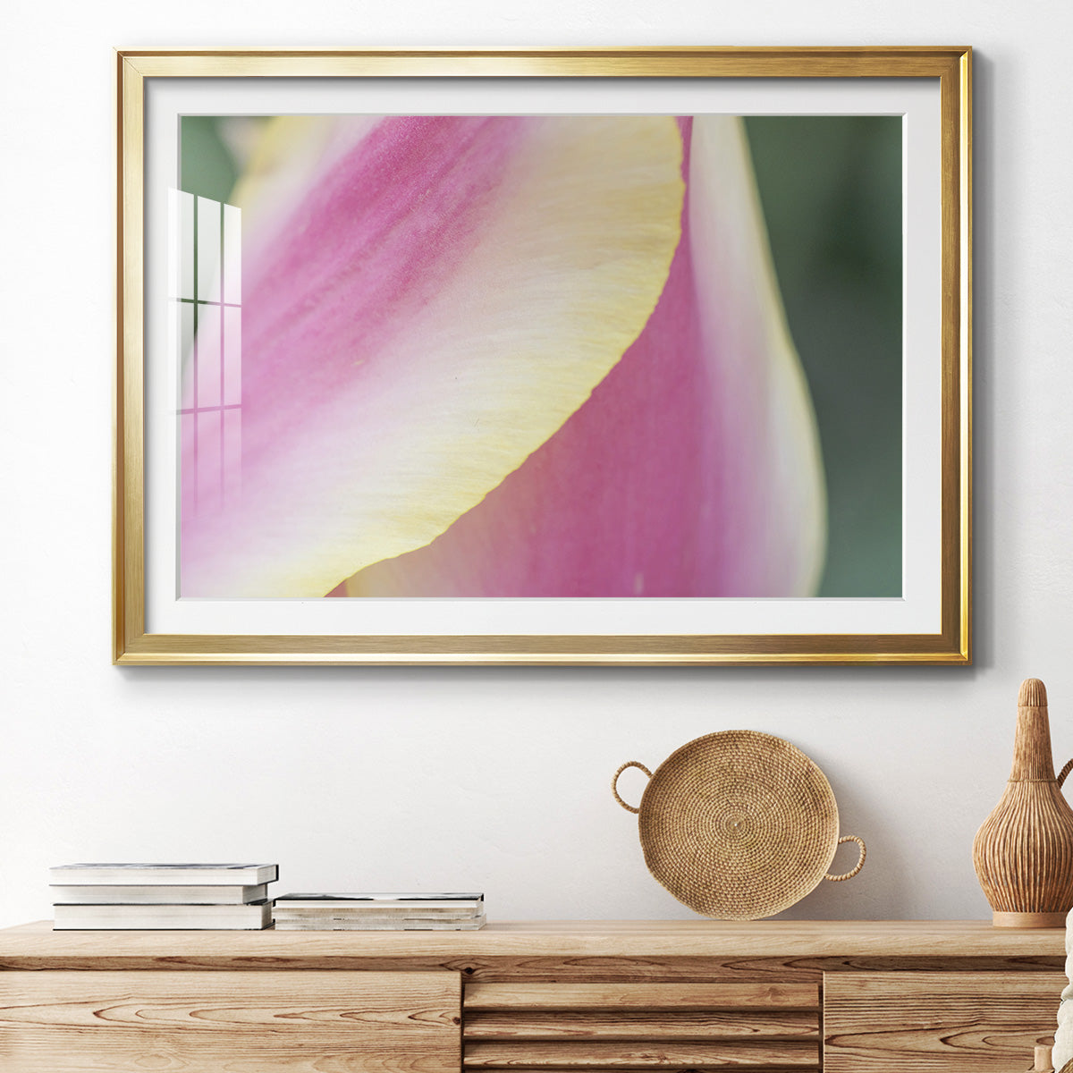 Delicate Premium Framed Print - Ready to Hang