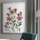 Watercolor Floral Stems II - Modern Framed Canvas Print