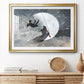 Celestial Love II - Modern Framed Art Print