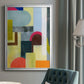 City of Rainbows I - Modern Framed Canvas Print