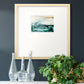 Sea Foam Flow I Premium Framed Print Double Matboard