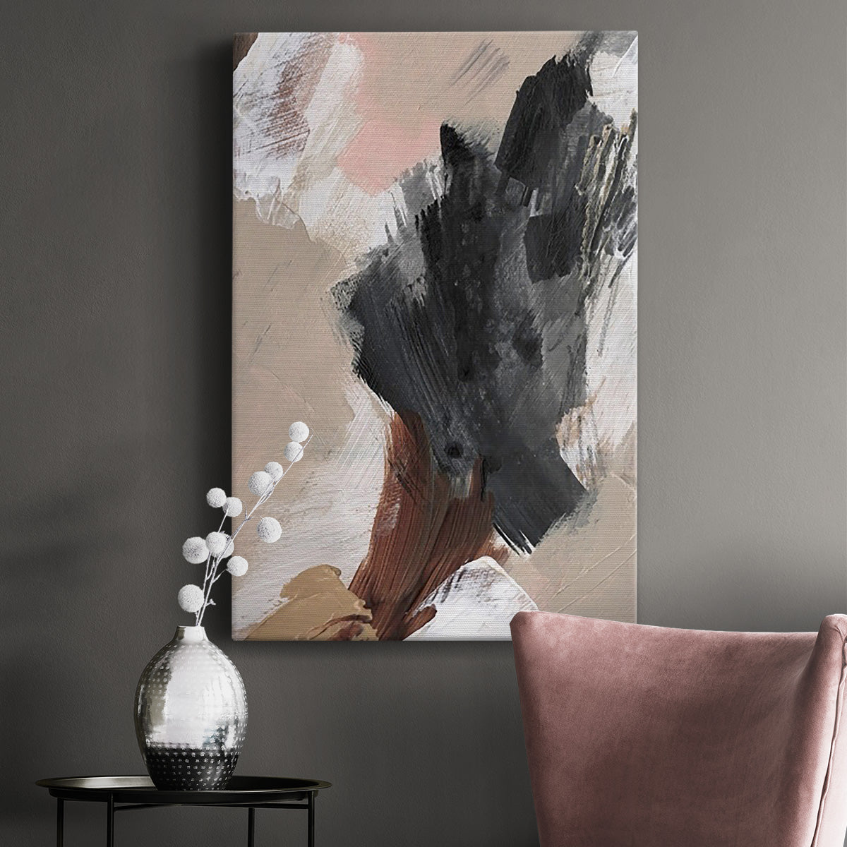 Unbleached Neutrals IV Premium Gallery Wrapped Canvas - Ready to Hang