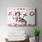 Puppy Valentine Collection A - Canvas Art Print