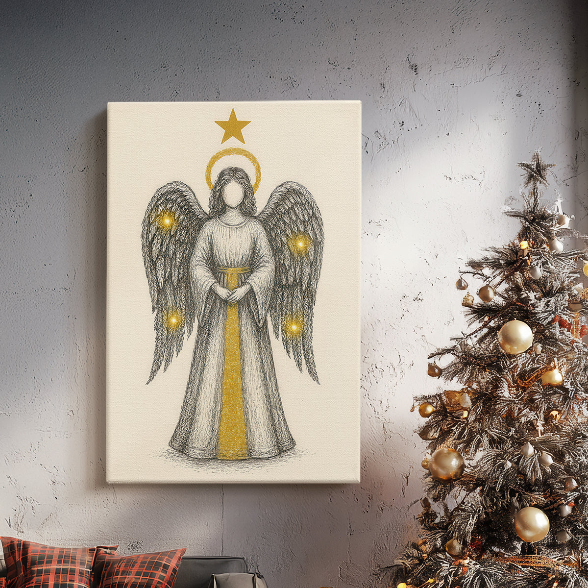 Sugar Candle at Eve - Canvas Art Print