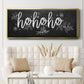 Ho Ho Ho - Floater Framed Canvas Print