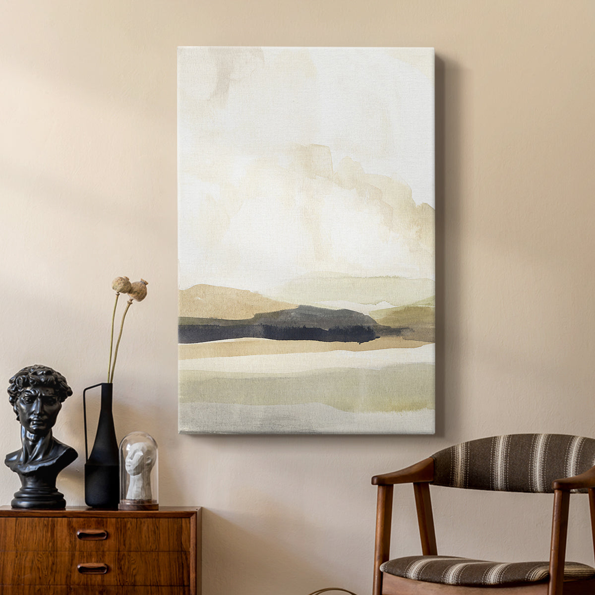 Slate Movement I - Canvas Art Print
