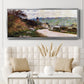 The Road at Vétheuil, 1878 - Floater Framed Canvas Print