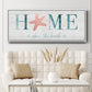 Home Beach - Floater Framed Canvas Print