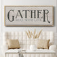 Gather Here With Love - Floater Framed Canvas Print