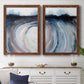 Geode Valley I - Premium Framed Canvas 2 Piece Set - Ready to Hang