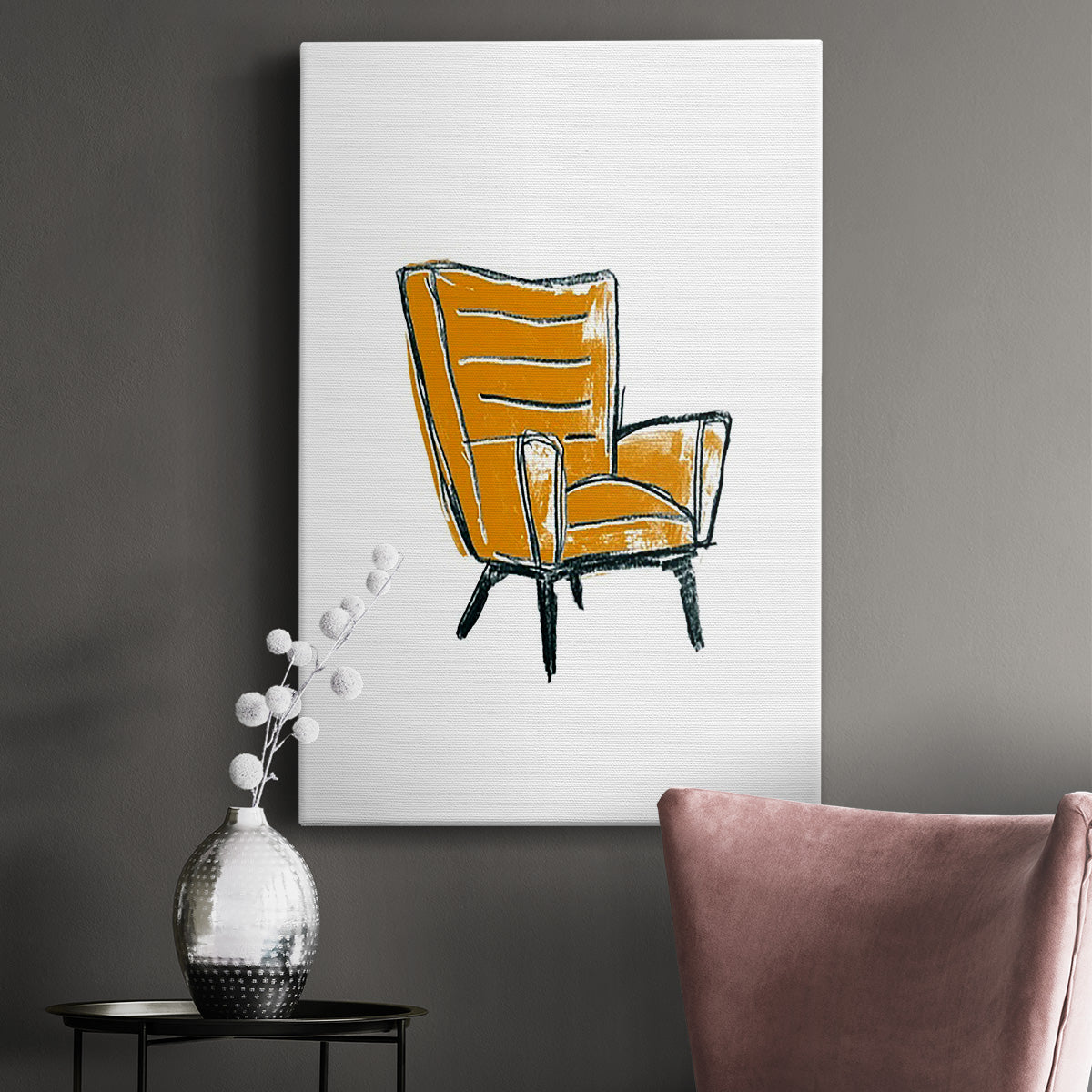 Take a Seat III Premium Gallery Wrapped Canvas - Ready to Hang