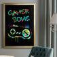 Gamer Tag IV - Modern Framed Canvas Print