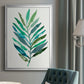 Palm Frond Flow IV - Modern Framed Canvas Print