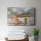 Vase of Pink Flowers I - Canvas Art Print