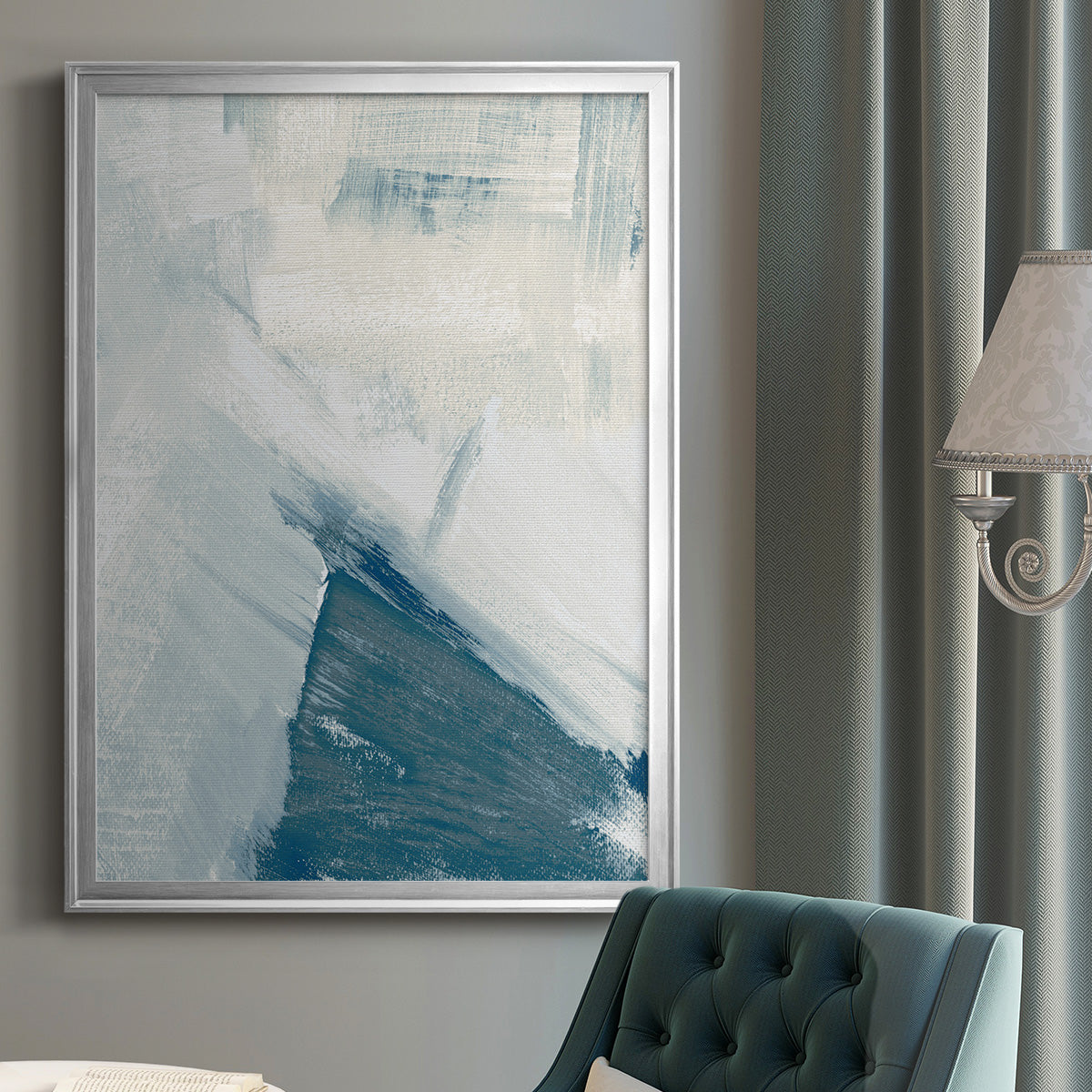 Windblown I - Modern Framed Canvas Print