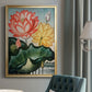 Temple of Flora V - Modern Framed Canvas Print