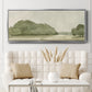 On Course I - Floater Framed Canvas Print