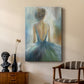 Lady in Blue - Canvas Art Print
