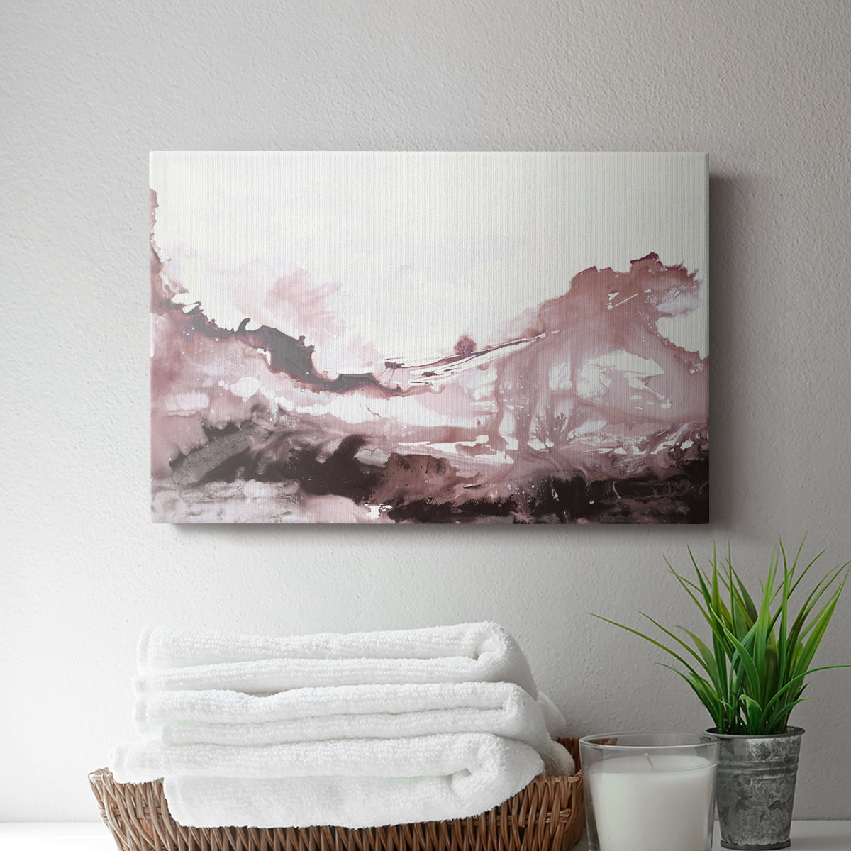 Pink Scenery - Canvas Art Print