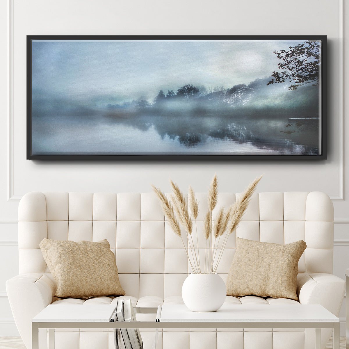 Morning Wonders - Floater Framed Canvas Print